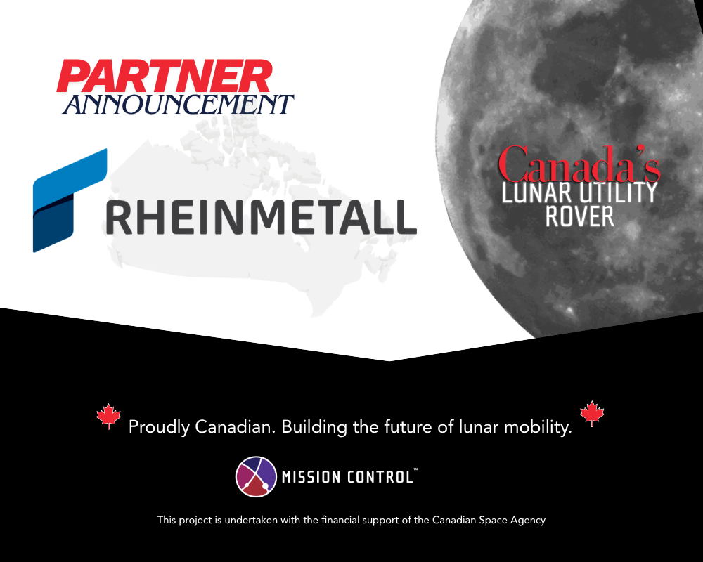 Rheinmetall’s autonomous technology for Canadian lunar rover project